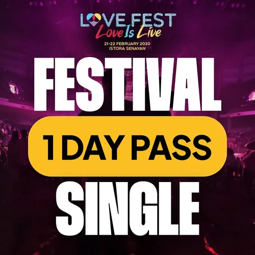 Festival · One-Day Pass · Single