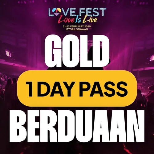 Gold · One-Day Pass · Berduaan